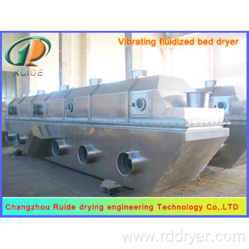 Vibrating fluidized bed dryers of lees